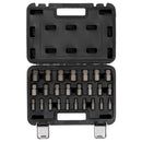 DRAPER 28196 Imperial Bolt Extractor Set, 3/8" Sq. Dr. (25 Piece)