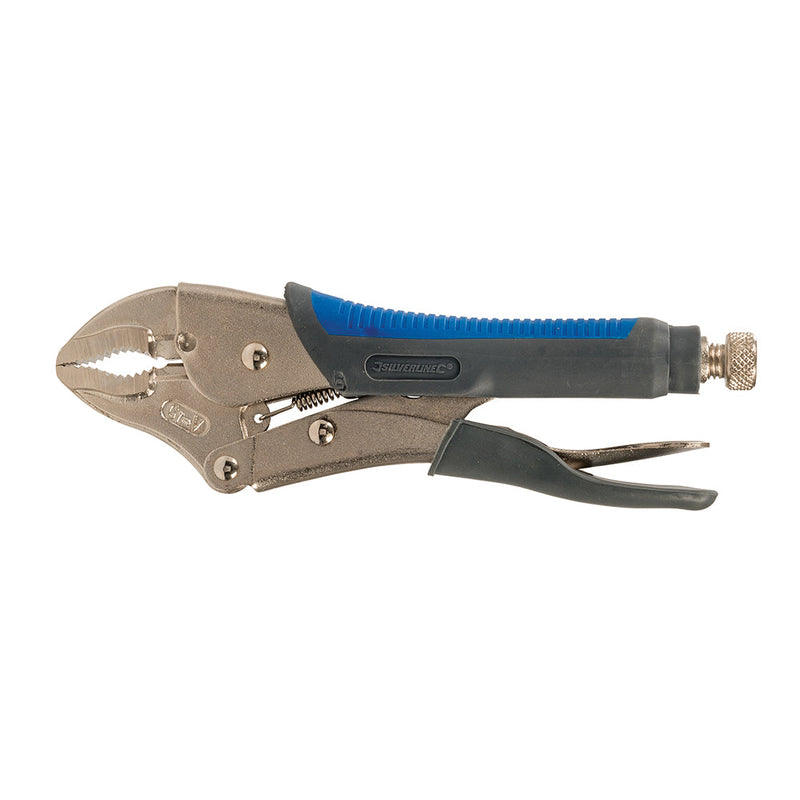 Silverline 282605 Self Locking Soft-Grip Pliers