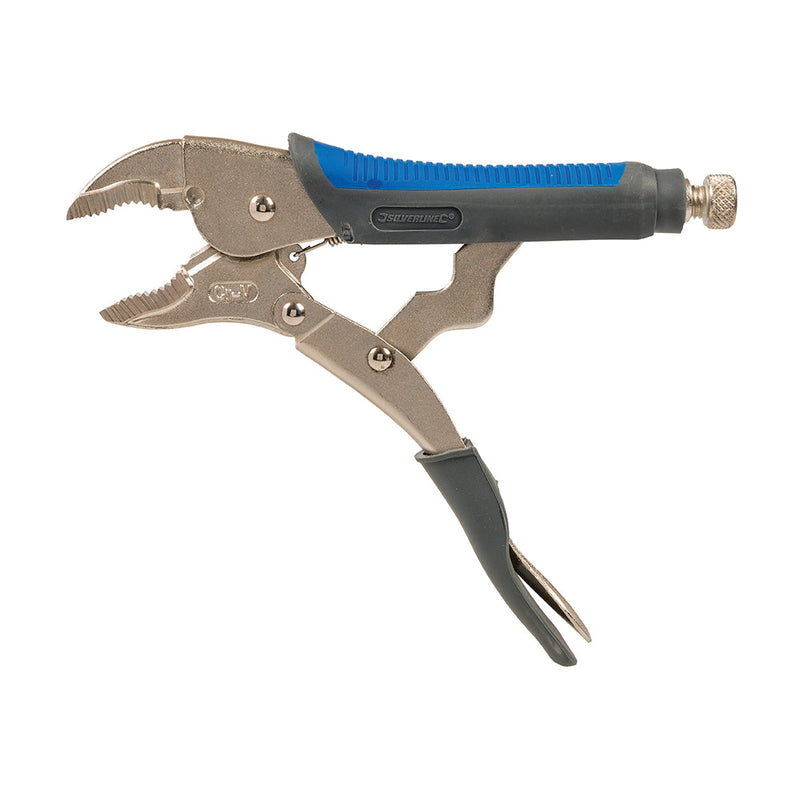 Silverline 282605 Self Locking Soft-Grip Pliers
