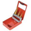 Silverline 282620 Titanium-Coated HSS Step Drill Set 3pce