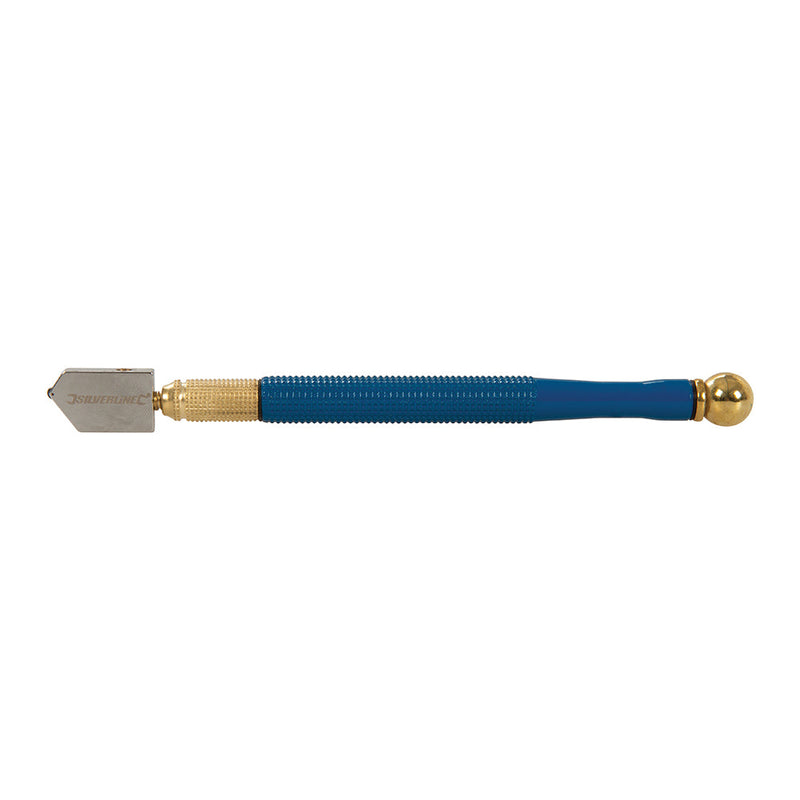 Silverline 282636 Lubricated Alloy Body Glass Cutter