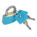 Silverline 282715 Hi-Vis Brass Padlocks Set 4pce