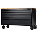 BUNKERå¨ 28343 5 Drawer Workbench Roller Tool Cabinet, 61", Grey