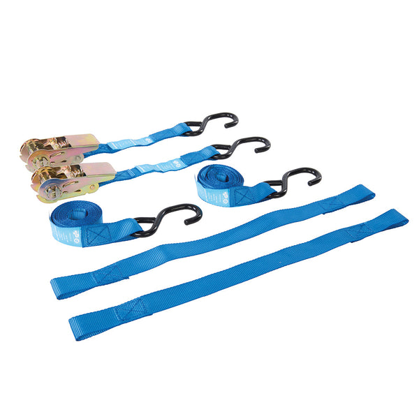 Silverline 285155 Motorbike Tie-Down Set 4pce