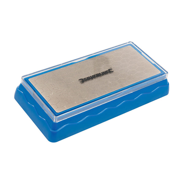 Silverline 285829 Double-Sided Diamond Bench Stone