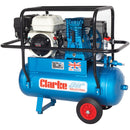 Clarke 2092565 XPPH15/50 15cfm 50 Litre 6.5HP Portable Petrol Air Compressor with Cage