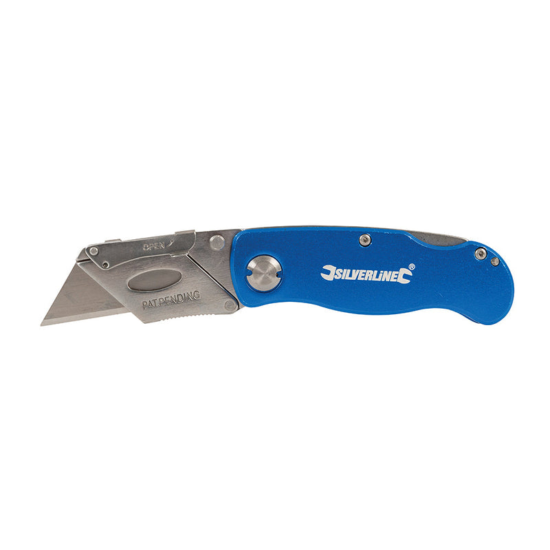 Silverline 290192 Lock Knife & 10 Blades