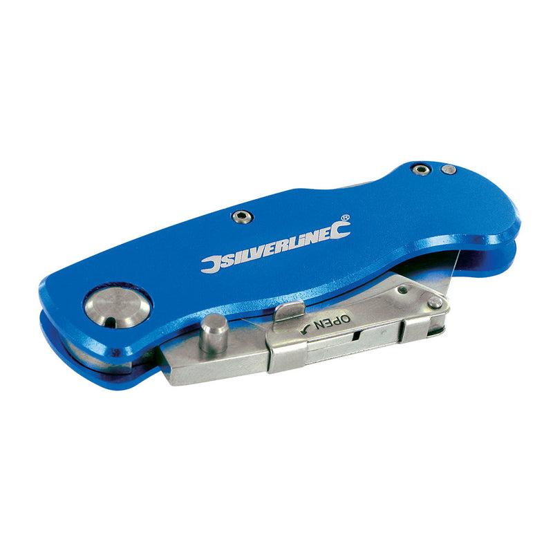 Silverline 290192 Lock Knife & 10 Blades