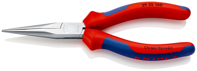 KNIPEX 29 25 160 Telephone Pliers with multi-component grips chrome-plated 160 mm