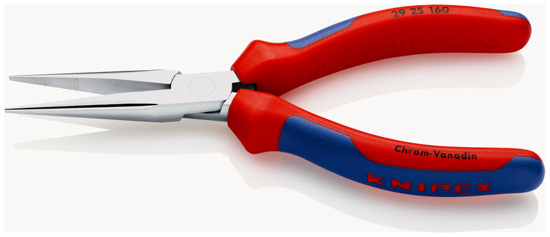 KNIPEX 29 25 160 Telephone Pliers with multi-component grips chrome-plated 160 mm