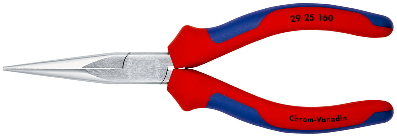 KNIPEX 29 25 160 Telephone Pliers with multi-component grips chrome-plated 160 mm