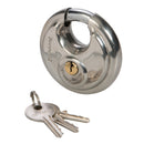 Silverline 292707 Stainless Steel Disc Padlock