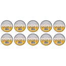 DRAPER 29500 Grey PVC Electrical Insulation Tape, 19mm x 33m (Pack of 10)