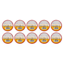 DRAPER 29501 Red PVC Electrical Insulation Tape, 19mm x 33m (Pack of 10)