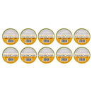 DRAPER 29504 Green/Yellow PVC Electrical Insulation Tape, 19mm x 33m (Pack of 10)