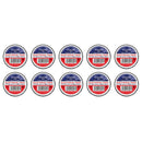 DRAPER 29505 Black PVC Electrical Insulation Tape, 19mm x 20m (Pack of 10)