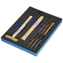 BUNKERå¨ 29715 Hammer and Pin Punch Set in EVA Foam Inlay (8 Piece)