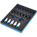 BUNKERå¨ 29717 Impact Socket Set in EVA Foam Inlay, 1/2" (20 Piece)