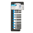 Silverline 297259 Deep Socket Set 1/4" Drive 12pt Metric 8pce