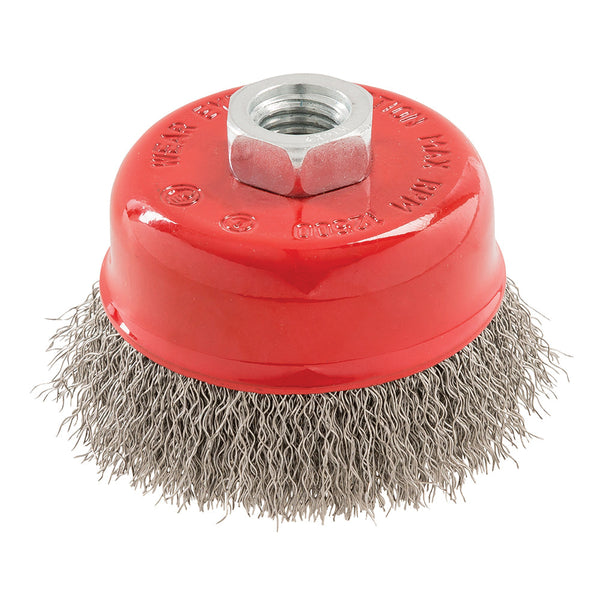 Silverline 298755 Stainless Steel Crimp Cup