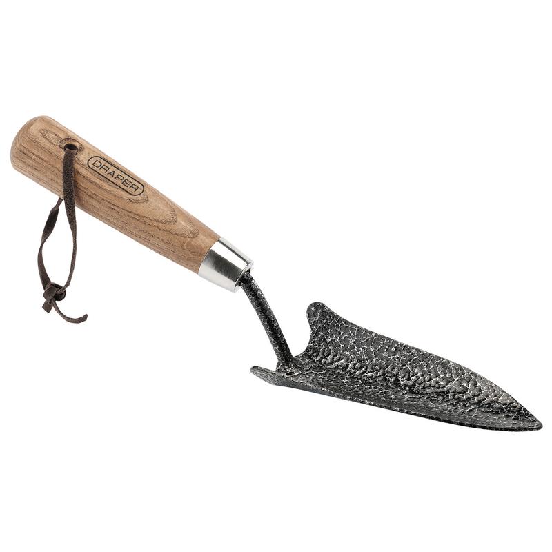 Draper 29908 Carbon Steel Transplanting Trowel with FSC Ash Handle