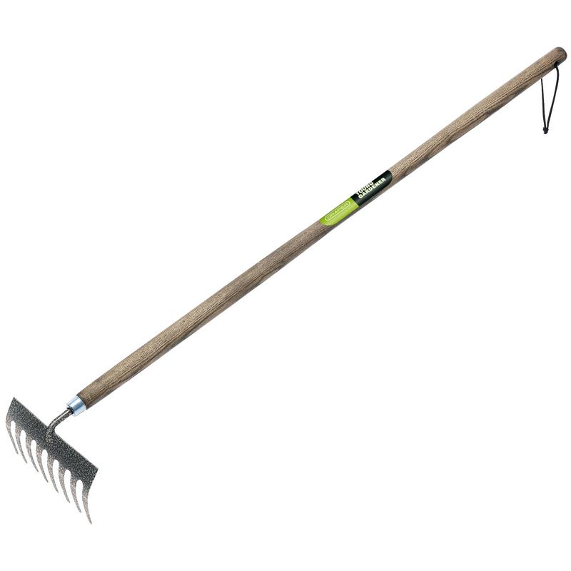 Draper 29915 Young Gardener Long Handled Garden Rake with FSC Ash Handle