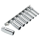 Clarke 1700790 PRO384 8 Piece 1/4" Deep Multi Drive Socket Set Ð Metric