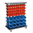 Clarke 4501620 CSR94 Mobile Double Sided Storage Bin Rack