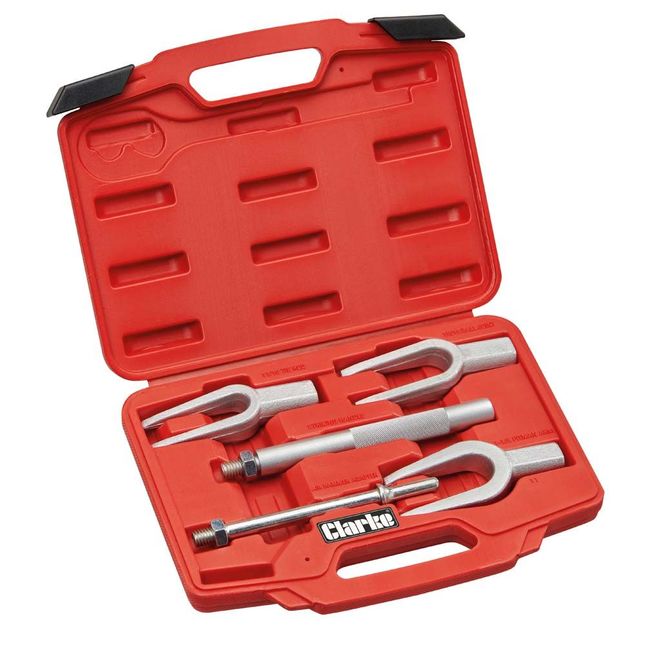 Clarke 1801936 CHT935 5-Piece Tie Rod and Ball Joint Splitter Set