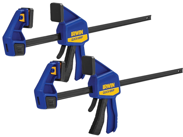 Irwin T518QCEL7 Quickgrip 450mm/18inch Medium Duty Bar Clamp Twin Pack