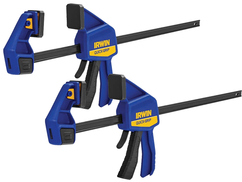 Irwin T518QCEL7 Quickgrip 450mm/18inch Medium Duty Bar Clamp Twin Pack