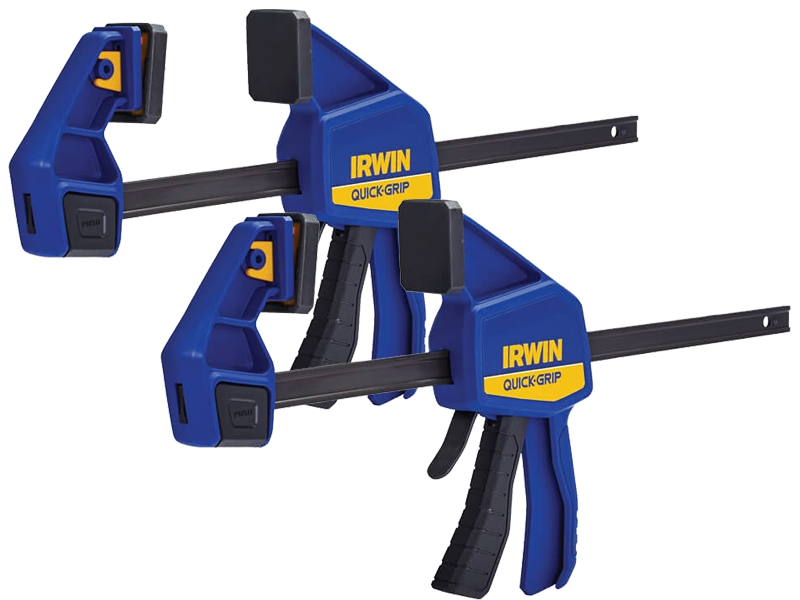 Irwin T512QCEL7 Quickgrip 300mm/12inch Medium Duty Bar Clamp Twin Pack