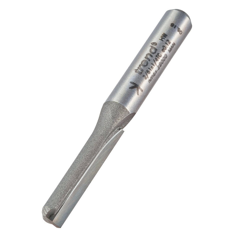 Trend Tools 2/61X1/4TC Single Flute Cutter 6.3Mm Diameter