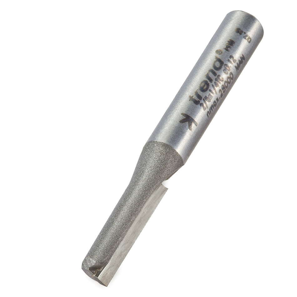Trend Tools 2/6X1/4TC Single Flute Cutter 6.3Mm Diameter