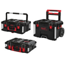 Milwaukee 4932464244 3 Piece PACKOUT Storage System Set with Trolley Box / Large Box / Box