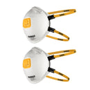 DeWalt DXIRFFP22 FFP2 Disposable Particulate Respirator - x2 Pcs