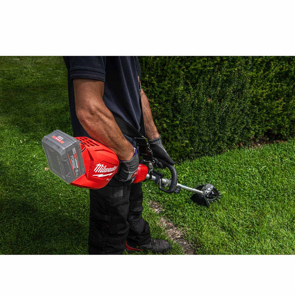 Milwaukee 4933492663 M18FOPHLTKIT2-0 Fuel Powerhead & Grass Trimmer - Body Only