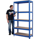 Clarke 6600810 CSM5350BP 350kg Boltless Shelving (Blue)