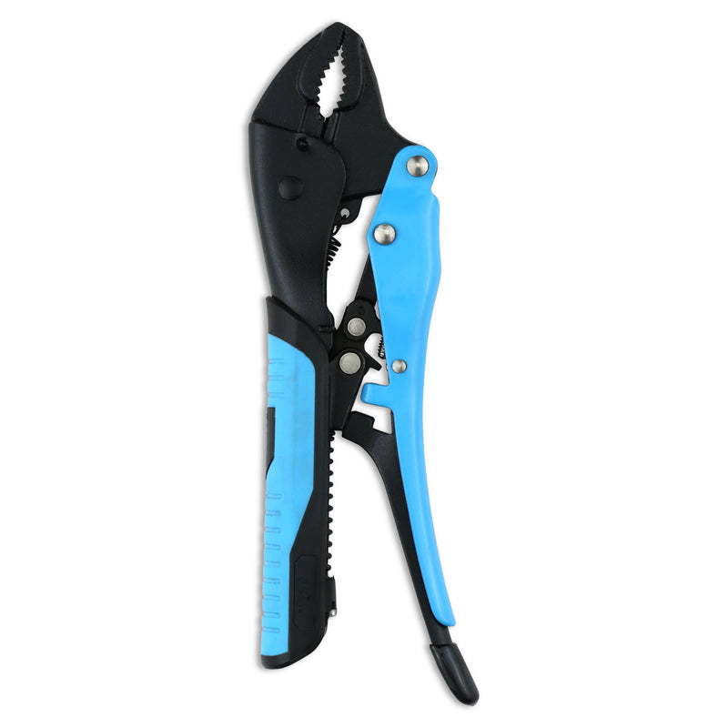 OX Hand Tools P327102 Auto Adjust 6-Inch Curve Jaw Pliers - Gripped