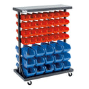 Clarke 4501620 CSR94 Mobile Double Sided Storage Bin Rack