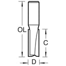 Trend Tools C153MX1/2TC Two Flute Cutter 12.7Mm Diameter