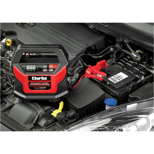 Clarke 6267012 IBC20 12/24V 20A Intelligent Battery Charger