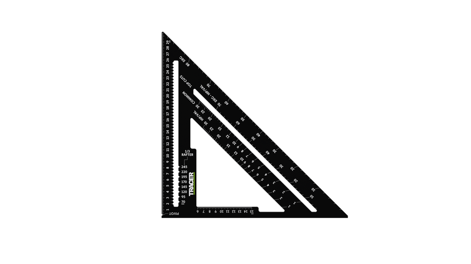 TRACER ASQ12M 300mm Metric Speed Square
