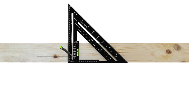 TRACER ASQ12M 300mm Metric Speed Square