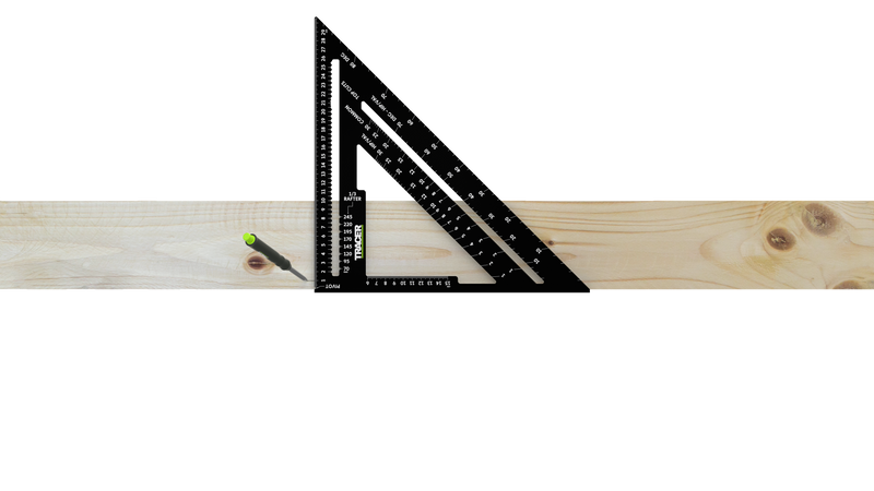 TRACER ASQ12M 300mm Metric Speed Square