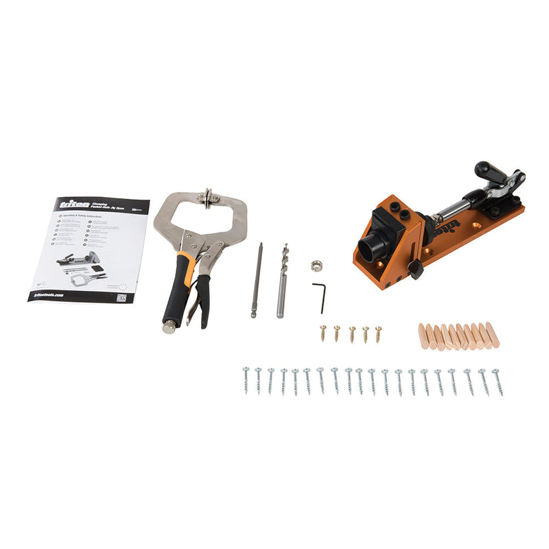 Triton 301392 Clamping Pocket-Hole Jig 8pce