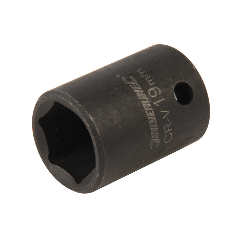 Silverline 301762 Impact Socket 1/2" Drive 6pt Metric