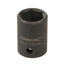 Silverline 301762 Impact Socket 1/2" Drive 6pt Metric