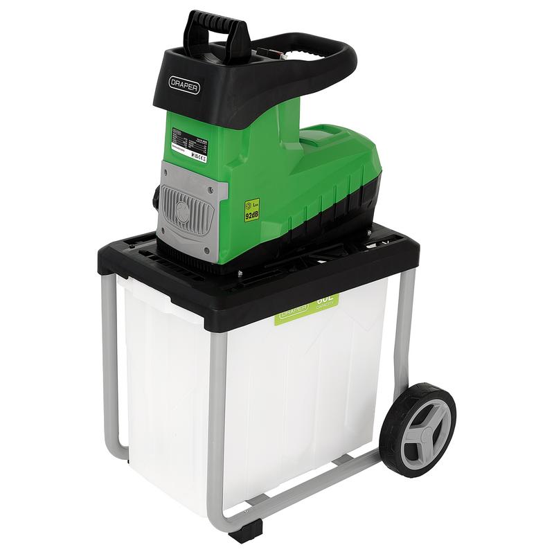 Draper 30293 230V Quiet Garden Shredder, 2800W