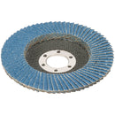 Draper 30750 Zirconium Oxide Flap Disc, 100mm, 40 Grit